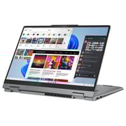 Lenovo IdeaPad 5 14IRH9 2-in-1 Convertible (2024) Laptop - 13th Gen / Intel Core i5-13420H / 14inch WUXGA / 1TB SSD / 16GB RAM / Shared Intel UHD Graphics / Windows 11 Home / English & Arabic Keyboard / Luna Grey / Middle East Version - [83KX0040AX]
