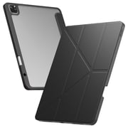 Levelo Hybrid Flip Case Transparent/Black iPad Air 11Inch