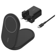 Belkin BoostCharge Magnetic Foldable Wireless Charger with Qi2 Black