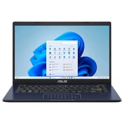 Asus (2021) Laptop - Intel Celeron N4500 / 14inch FHD / 64GB eMMC / 4GB RAM / Shared Intel Iris Xe Graphics / Windows 11 Home / English Keyboard / Star Black / International Version - [E410KA-CL464]