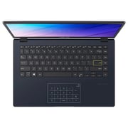 Asus (2021) Laptop - Intel Celeron N4500 / 14inch FHD / 64GB eMMC / 4GB RAM / Shared Intel Iris Xe Graphics / Windows 11 Home / English Keyboard / Star Black / International Version - [E410KA-CL464]