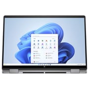 HP Envy 2-in-1 Convertible (2023) Laptop - 1st Series / Intel Core Ultra 7-155U / 14inch WUXGA / 1TB SSD / 16GB RAM / Shared Intel Graphics / Windows 11 Home / English Keyboard / Silver / International Version - [14-fc0023dx]