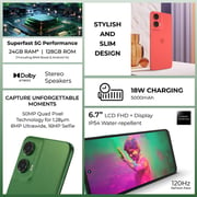 Motorola G35 128GB Leaf Green 5G Smartphone