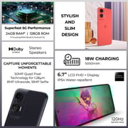 Motorola G35 128GB 8GB Midnight Black 5G Smartphone + Gift Bottle