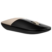 HP Wireless USB Mouse Matte Gold/Glossy Black