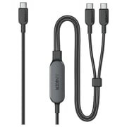 Anker 2-in-1 USB-C To USB-C Cable 4ft Black
