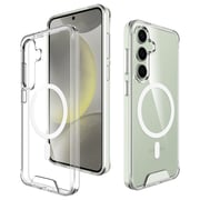 Glassology Case with Screen Protector Clear Samsung Galaxy S24 FE