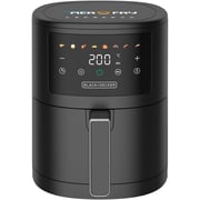 Black + Decker Digital Air Fryer 3.5 Liter 1500 Watt - Black - AF3500