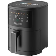 Black + Decker Digital Air Fryer 3.5 Liter 1500 Watt - Black - AF3500