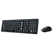 Genius Wireless Smart Keyboard And Mouse Combo Black