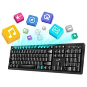Genius Wireless Smart Keyboard And Mouse Combo Black