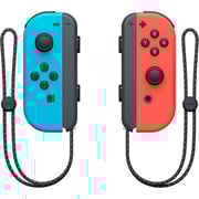 Nintendo Switch OLED Gaming Console 64GB Neon Blue/Red + Nyko Mini Controller