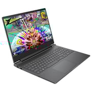 HP Victus Gaming (2023) Laptop - AMD Ryzen 7-8845HS / 16.1inch FHD / 512GB SSD / 16GB RAM / 8GB NVIDIA GeForce RTX 4070 Graphics / Windows 11 Home / English Keyboard / Mica Silver / International Versin - [16-S1023DX]