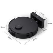 Ecovacs Deebot N20 Pro Robot Vacuum and Mop Black DKX55