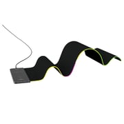Vertux Gaming Mouse Pad with Wireless Charger Black