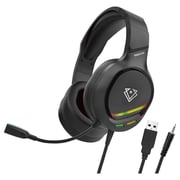 Vertux VT-HS-TOKYO Wired On Ear Gaming Headset Black