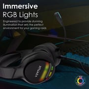 Vertux VT-HS-TOKYO Wired On Ear Gaming Headset Black