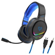 Vertux VT-HS-TOKYO Wired On Ear Gaming Headset Blue