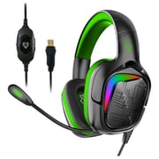 Vertux VT-HS-MIAMI 7.1 Wired On Ear Gaming Headset Green