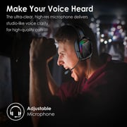 Vertux VT-HS-MIAMI 7.1 Wired On Ear Gaming Headset Green