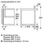 Siemens Built In Microwave Oven BE634LGS1B