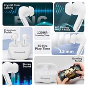 Honeywell HC000322/AUD/TWS/W Suono P2100 Truly Wireless Earbuds White