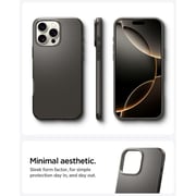Spigen Thin Fit MagFit Case Gunmetal iPhone 16 Pro Max