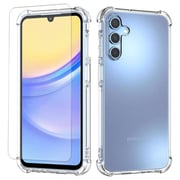 Max & Max Clear Case With Screen Protector Samsung Galaxy A16