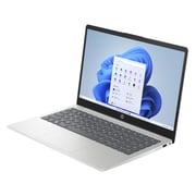 HP (2024) Laptop - 13th Gen / Intel Core i3-1315U / 14inch FHD / 256GB SSD / 8GB RAM / Shared Intel UHD Graphics / Windows 11 Home / English & Arabic Keyboard / Natural Silver / Middle East Version - [14EP0006NE]