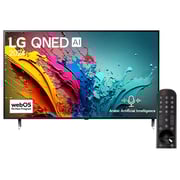LG 75 Inch QNED86 4K Smart TV with AI Magic remote, HDR10, webOS24, 2024