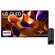 LG 77-inch OLED evo G4 Series 4K Smart TV with α11 AI Processor 4K – OLED77G46LA.AMVG - 2024