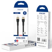 Charome USB-C to Lightning Cable 1m Black