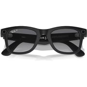 Ray-Ban Meta Wayfarer Square Polar Gradient Graphite Sunglasses RW4006