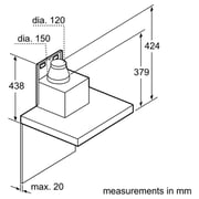 Bosch Built In Chimney Hood DWB97CM50B