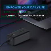Powerology Power Bank 20000mAh Black PPBCHA19