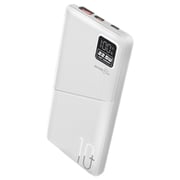 Porodo Power Bank 10000mAh White PB-PBFCH053-WH