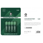 Green Lion Alkaline Battery AA Green 4 Pcs