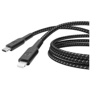 Powerology USB-C To Lightning Cable 2m Black