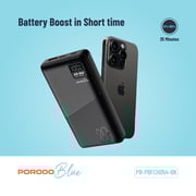 Porodo Power Bank 20000mAh Black PB-PBFCH054-BK