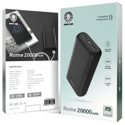 Green Lion Rome Power Bank 20000mAh Black GNRME20KPD2BK