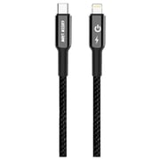 Green Lion USB-C To Lightning Cable 1m Black