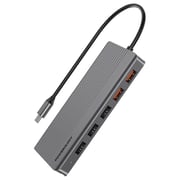 Powerology 12 Port USB-C Hub