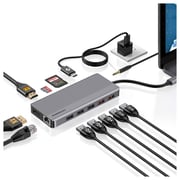 Powerology 12 Port USB-C Hub