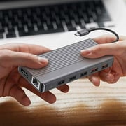 Powerology 12 Port USB-C Hub