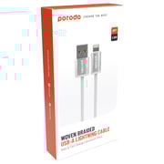 Porodo Lightning Cable 1.2m White