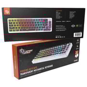 Porodo Wired Gaming Keyboard Transparent
