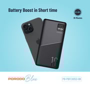 Porodo Power Bank 10000mAh Black PB-PBFCH053-BK