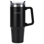 Green Lion 1 Pc Vacuum Travel Mug Black