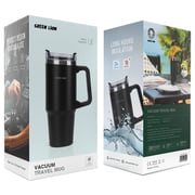 Green Lion 1 Pc Vacuum Travel Mug Black
