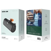 Green Lion Pocket Power Bank 5000mAh Black GNPKPBTYC5BK